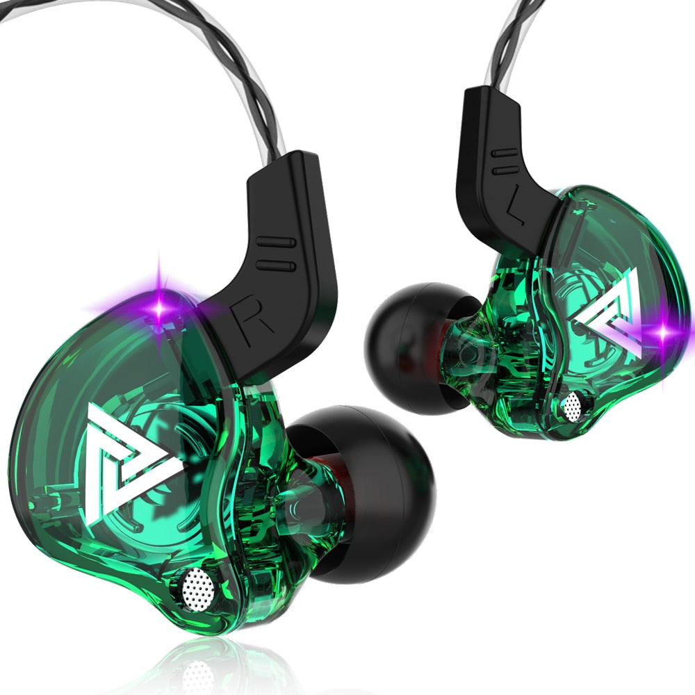 Cyberpunk style tech wear earphones.